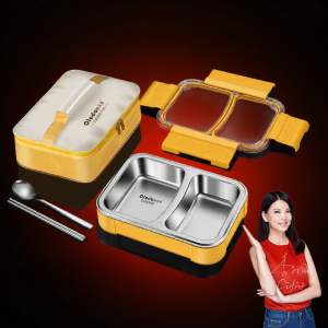 Olodo | Sealed Compartmentalized Lunch Box 304 Stainless Steel