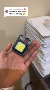 LAMPU LED GANTUNGAN KUNCI MULTIFUNGSI / LAMPU CAMPING CAS USB / LED EMERGENCY