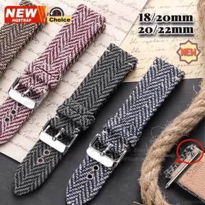 New Colorful Canvas Nylon Band 18mm 22mm 20mm for Omega Watch Strap for Blancpain Women Men Belt for Seiko Bracelet for Rolex