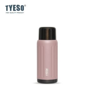 TYESO | TYESO 500/750ml Insulated Bottle 304 Stainless Steel Striped Sports Flask Keep Cold & Hot Vacuum Water Bottles for Men & Women