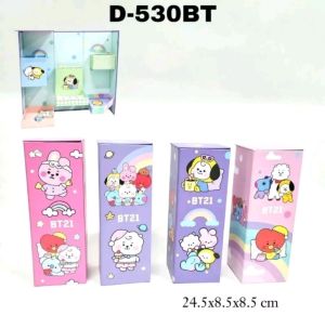 Kotak Pensil Karton BERDIRI Tebal Ukuran JUMBO 9x25cm  D530BT Penutup Magnet