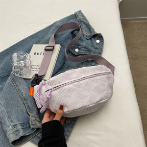 กระเป๋าคาดหน้าอกผู้หญิงแบบลำลอง กระเป๋าสะพายข้างแบบสะพายข้างลำลอง กระเป๋าคาดเอวสุดเทรนด์ กระเป๋าสะพายข้างแบบลำลอง