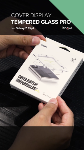 Ringke Cover Display Tempered Glass Pro for Galaxy Z Flip 7 Premium Screen Protector