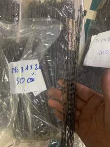 Lò xo nén phi 6 (ngoài 6mm sợi 1mm dài 200mm)✅✅✅