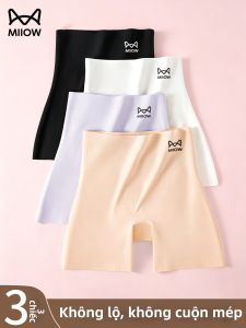 MiiOW | Leggings Nữ Không Xuyên Sáng Không Đường May Dễ Dàng Giảm Cân Viền Không Cuộn