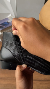 Sepatu Boot Pria Kulit Model Pantofel Formal Handmade Berkuaitas DP0317