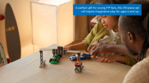 [BrickStory] LEGO City F1 Starting Grid with VCARB and Clean Racing Cars (60474)(313 Pieces)