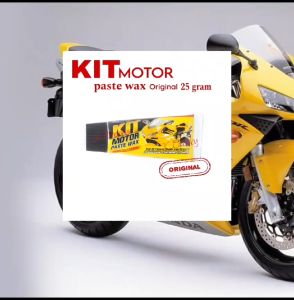 Pengkilap Bodi KIT Motor Paste Wax Original 25 g