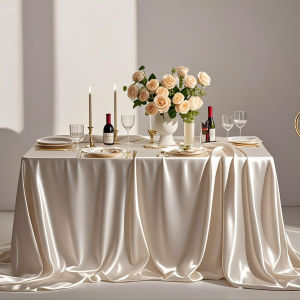 anfeng | Custom White Luxury Conference Tablecloth