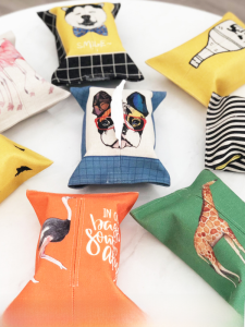 กล่องใส่กระดาษทิชชู่ผ้าฝ้ายผสมผ้าลินินกล่องทิชชู่ลายการ์ตูนน่ารักถุงใส่กระดาษทิชชูกล่องใส่กระดาษทิชชู่กล่องใส่กระดาษทิชชู่