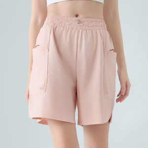 Mùa Hè Mới Nhanh Chóng Khô quần short thể thao Cho Phụ Nữ quần chạy Quần Mát Mẻ Và Thoáng Khí vừa rộng Với Túi Bên