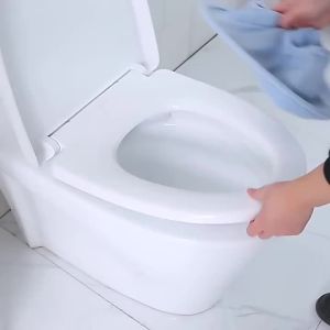 Warm Toilet Seat Cover Comfortable Thick Knitted O-shaped Universal Bathroom Washable Toilet Cushion Closestool Mat Pad Cover