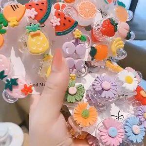 SHOPHOME - Jepit Rambut Lucu Anak Perempuan Wanita Dewasa 1 Pcs Jepitan Motif Karakter Mini JPT08