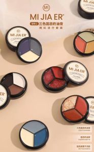 Nail Beauty Nail Three-Color Solid Glue Net Red Style Small Set Canned Solid Cream Glue for Nail Beauty Shop Nail Polish