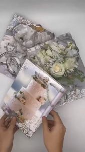 2A 12pcs Wedding Gift Bag Paper Bag Thick High Quality Material (DWD6352S)