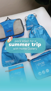 Home Gallery Travel Organizer Innerwear Pouch Luggage Bag Organizer | Large | Dimension: L27xH30cm