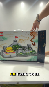 QS08 Great Wall of China 万里长城 2350pcs Architecture Collection Building Blocks Toys Kids