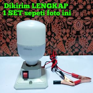 lampu rombong lampu aki 12v lampu jualan keliling 10 watt
