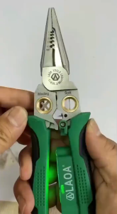 LAOA Tools - Tang ukur listrik Stainless steel 8in1 multifungsi