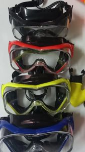 Snorkeling Set Anti-Fog Silicone Diving Mask Leak Snorkel HD Mask for Adults