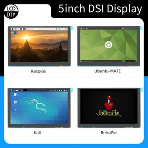 4.3 inch/ 5 inch/7 inch 800*480 MIPI IPS TFT DSI Multi-Touch Capacitive Touch Panel LCD Display Monitor Screen for Raspberry Pi