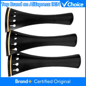 IRIN Violin Tailpiece Violin String Board Accessories Ebony 1/2 3/4 4/4 Violin Tailpiece Stringed Violin Instrument Accessories