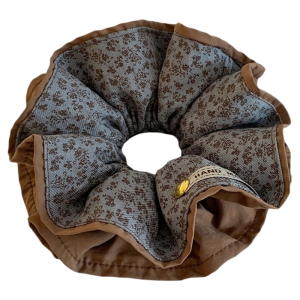 Retro Chinese Style Large Floral Hair Ties Womens High End Hair Bands Super Big Hair Bands Hair Accessories for Bun Heads