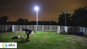 【Cheap and Efficient】Solar Street Lights Outdoor Dusk to Dawn Solar Parking Lot Lights with 3 Modes Motion Sensor Remote Control Commercial Solar Lights for Outside Yard Garage Barn Driveway