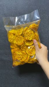 Seblak Kerupuk Mie Kuning 1Kg Gurih Renyah Kriuk Cemilan Kiloan Snack Pedas Chili Oil - Raja Enaak