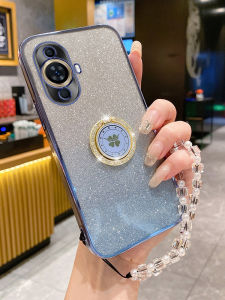 Ultra Soft Silicone Huawei Nova11 Phone Case New Model with Stand Full Lens Protection Anti-Fall for Girls Advanced Sensation