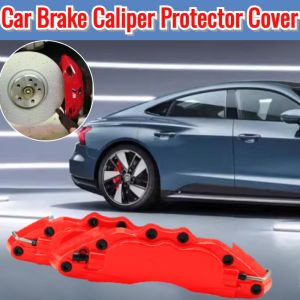 Car Aluminum Brake Caliper Protector Cover 3D Aluminum Car Styling Universal Metal Caliper Cover Kit