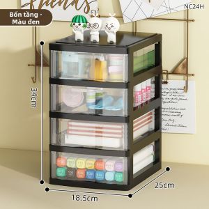 JIAJIESHI | Hộp Lưu Trữ Có Ngăn Kéo Để Bàn