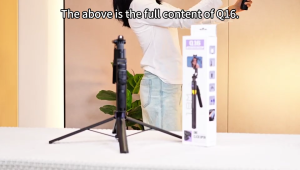 Q16 Portable 360 Auto Face Tracking Gimbal Stabilizer Foldable Tripod for Mobile Phones Video Cameras Smart Follow Vlog Live Stream