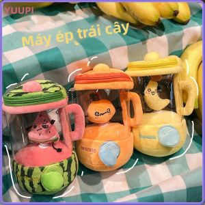 Đồ Chơi Máy Ép Trái Cây Bằng Vải Mềm Xoay Tương Tác Dưa Hấu Chuối Cam Vui Nhộn Dây Rút Nhà Chơi Quà Tặng Cho Trẻ Em Từ 3-12 Tuổi