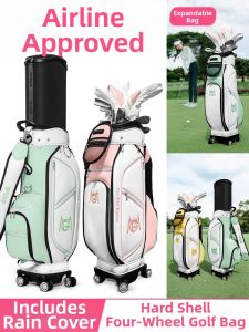 PGM GOLF | Women Hard Shell Extendable Golf Bag