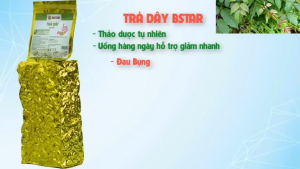 Combo 4 Gói -Trà Dây Cao Cấp Bstar - Hỗ Trợ Tiêu Viêm Lành Loét Diệt Khuẩn HP Dạ Dày - 250G/Gói