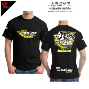 Kaos Brewog Audio Betavo Lengan Pendek