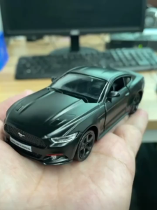 Ford Mustang a variety of alloy car model simulation play children with car car open door car model baking ornaments gift