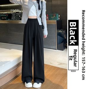 YAYANGREN | Stretchy Waist Loose Jeans for Petite Women