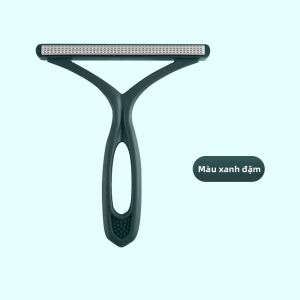 Bàn Chải Loại Bỏ Lông Thú Hai Mặt Dụng Cụ Cầm Tay Di Động Loại Bỏ Xơ Vải Cho Quần Áo Thảm Len - Bàn Chải Loại Bỏ Xơ Kim Loại