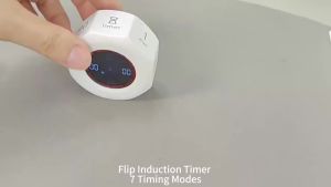 Đồng Hồ Bấm Giờ Kỹ Thuật Số Flip Pomodoro Có Thể Sạc Lại Hiển Thị Số Đếm Ngược Trực Quan Với 7 Cài Đặt Sẵn Báo Thức Tắt Tiếng/âm Thanh Lớn Đa Chức Năng Dùng Cho Học Tập Nhà Bếp Bàn Làm Việc