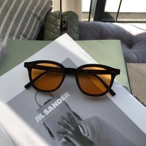 Retro GM Womens Sunglasses 2024 New Style High Fashion UV Protection Black Sun Glasses Summer Sunscreen Shade for Face