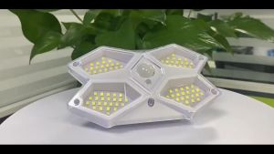 Solar Wall Lamp Outdoor Human Body Induction Lamp Waterproof Super Bright Led Wall Light for Home Garden Courtyard