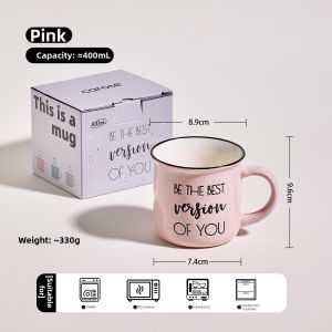 CAROTE | Aesthetic Ceramic Mug for Home and Office Use