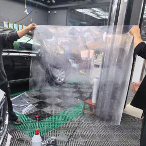 Transparent TPU Car Windshield Protection Film Anti Explosion Sand Proof Hydrophobic Glass Shield for Automobiles Safety