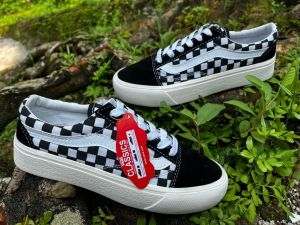 SEPATU VANS OLD SCHOOL MOTIF CATUR SEPATU VANS PRIA DAN WANITA SEPATU VANS OLD SCHOOL