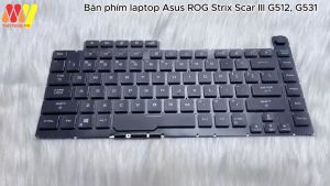 Bàn phím laptop Asus ROG Strix G15 G531 G531GW G531GT G531GV G531G G512 G512LI G512LU G512LV G512LW có RGB