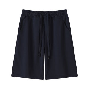 Heavyweight American Basketball Shorts Mens Summer Sport Pants Loose Pure Color Casual Five-Quarter Trendy Brand Shorts