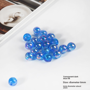 Colorful Acrylic Loose Beads for Childrens Bracelets Handmade DIY Material Mobile Phone Chains Pendant Accessories