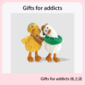 Attitude Duck Doll Cartoon Student Couple Bag Pendants Slanted Head Duck Toys Gifts Accessories Other Brand Fashionable